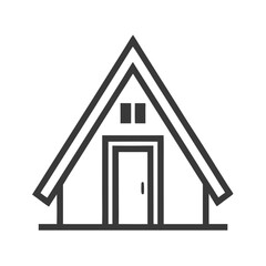 house icon on white background