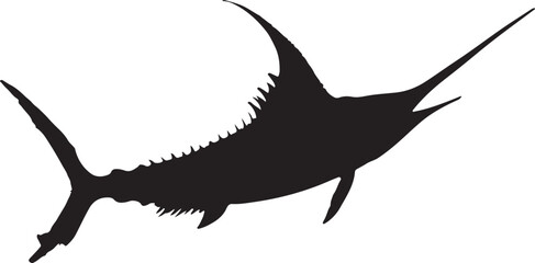 Obraz premium silhouette of a fish
