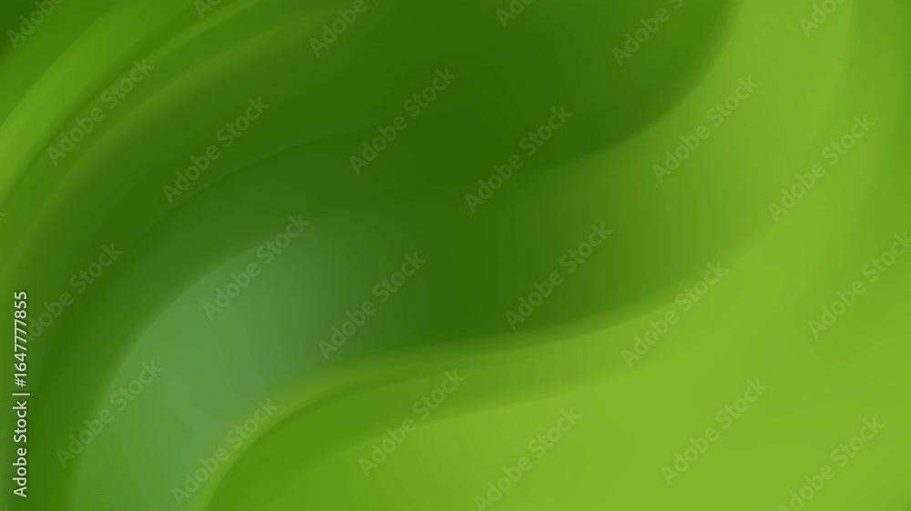 Poster abstract green gradient background with smooth, flowing curves and varying shades of green. perfect 