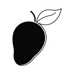 vector illustration of an mango
