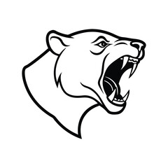 vector illustration of a tiger