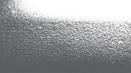 Monochrome distressed texture with rough grunge surface for vintage use. Worn torn and weathered black and white grunge background texture