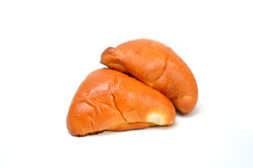 fish bun on a white background