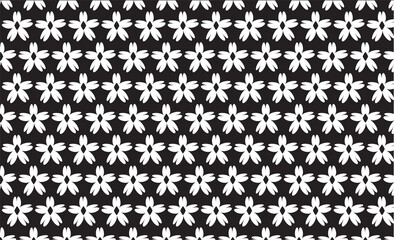 black and white seamless pattern