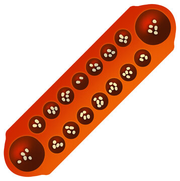 Mancala Traditional Board Game