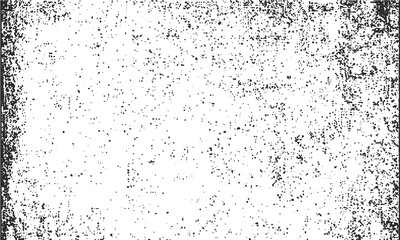 Dusty speckle film grain texture with distressed noise overlay on white background . Grunge overlay with speckle grain dots and white noise texture distressed pattern  