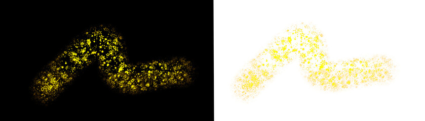 Gold Sparkle PNG Shiny Confetti Overlay for Event Decoration