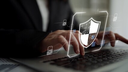 Cyber security protection and cyber security strategies against cyber threats, system hacks,...