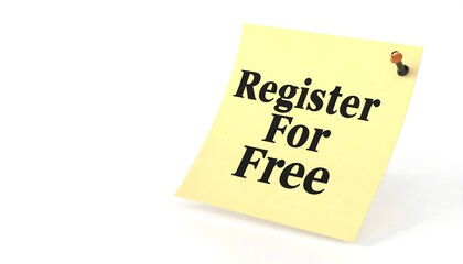 Yellow sticky note with text