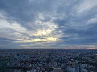 Fototapeta premium view of the city