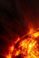 View of the Sun from space