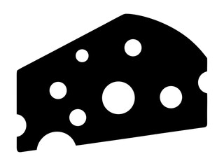 Cheese Slice icon,cheese Slice silhouette vector illustration