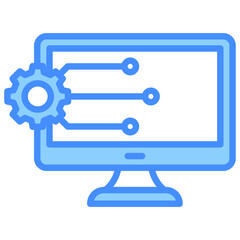 Digital Transformation Icon