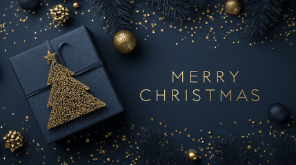 christmas greeting card for commercial greetings