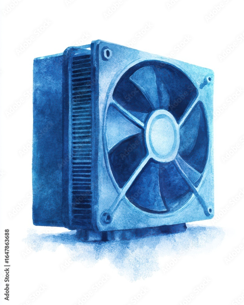 Aufkleber cooling fan data flow management for secure node hosting in cloud