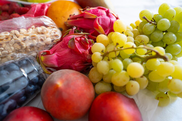 Assortment of Fresh Fruits for a Healthy Diet