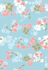 All over print color matching illustration Nice Design