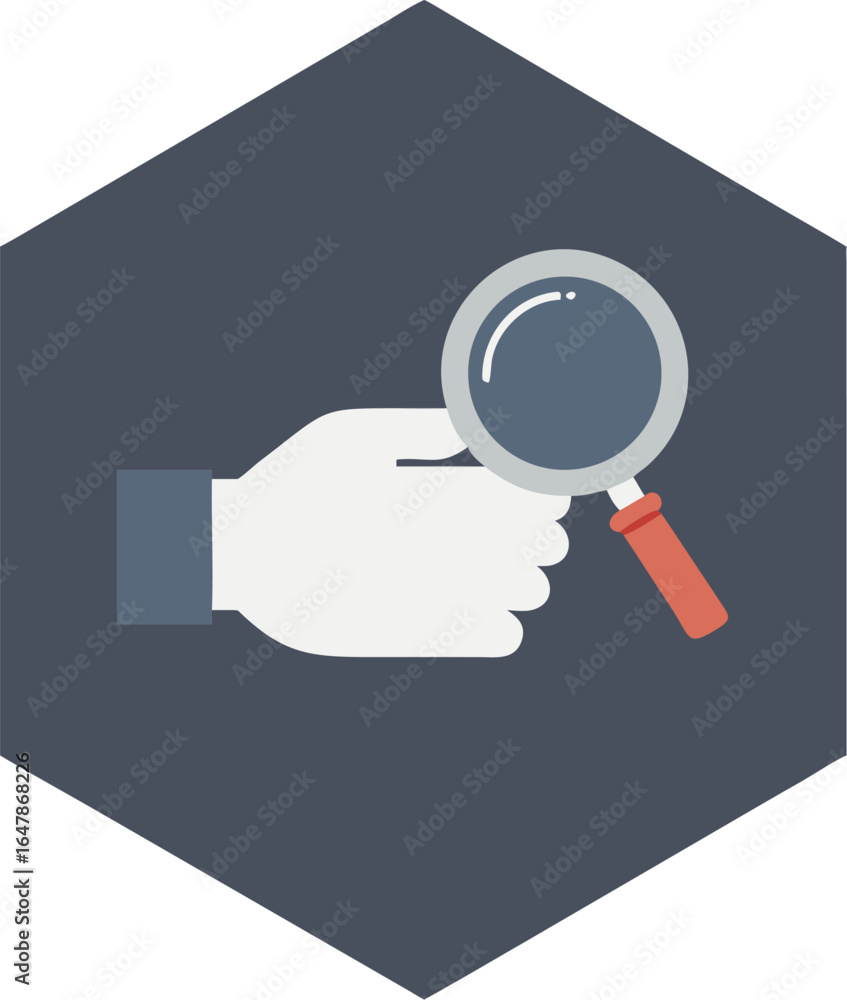 Poster minimalist flat design icon representing a stylized object or concept