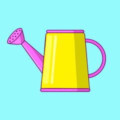 Watering Can Icon Illustration