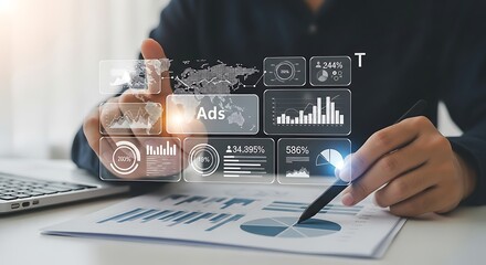 Business analytics and data visualization for strategic planning