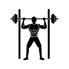 Man Performing Smith Machine Shoulder Press Exercise for Upper Body Strength at Gym 1