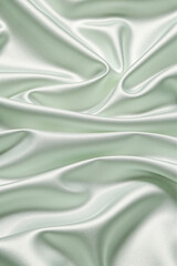 Obraz premium grreen blue silk satin fabric background