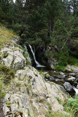 Photos of the landscape I saw on a trip through the mountains of Andorra, some shots of a lake and photos of waterfalls