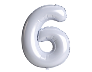 3d render of a spiral symbol made of spheres