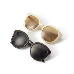 3dsunglasses isolated on white