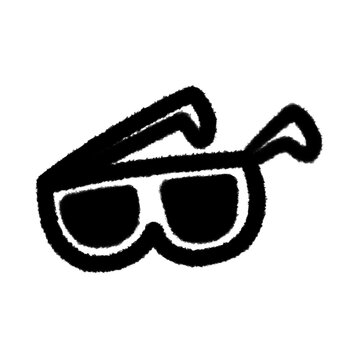 sumglasses png outline, cute cartoon handdraw clipart kids doodle element hand drawn doodle, handwriting clipart, kawaii kids drawing, funny character, childlike sketch, handwritten words,
