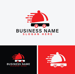 Modern Food Delivery Logo Design