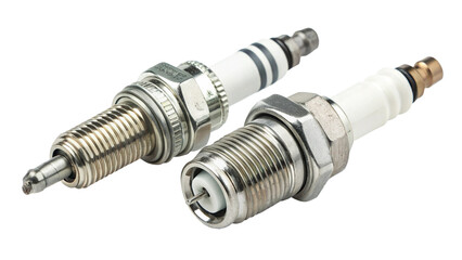 spark plug isolated on white