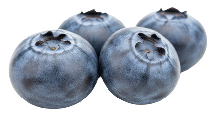 Isolated Blueberries