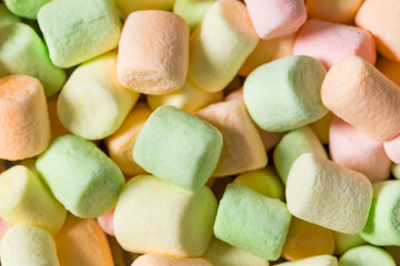 Fruity Organic Colored Rainbow Marshmallows