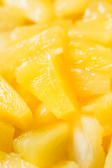 Organic Canned Pineapple Tidbit Chunks