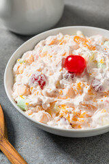 Homemade Sweet Ambrosia Fruit Salad