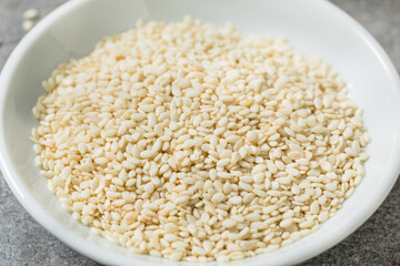 Organic Raw White Sesame Seeds