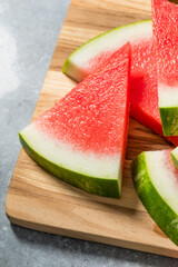Sweet Organic Raw Watermelon Slices