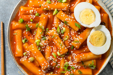 Spicy Homemade Korean Tteokbokki