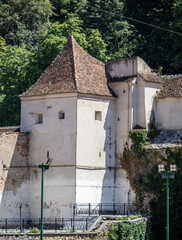 Bastion of weavers, monument building in Brasov, Transylvania