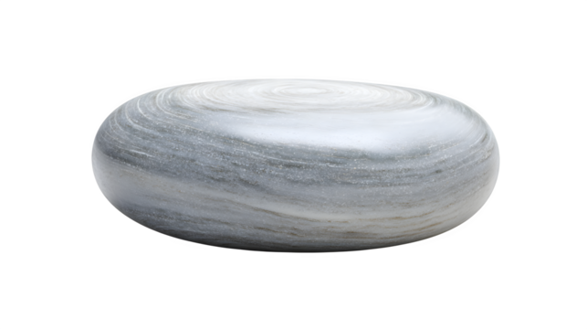 Elegant polished stone with natural swirling textures, smooth polished surface, sophisticated design element