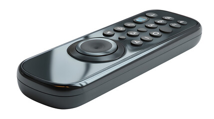 Sleek modern remote control with tactile buttons and intuitive navigation for seamless entertainment