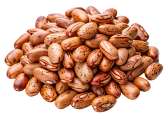 Pinto beans seeds isolated on white background png