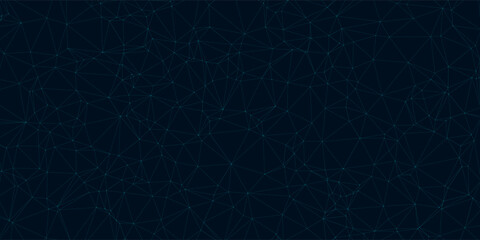 Abstract connection dots. Technology background. Network connection structure. Plexus effect. 3d. Eps10