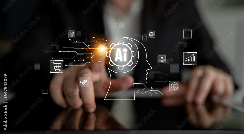 Poster ai assistant with llm, big data, machine learning, and generative ai powers prompt engineering and s