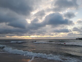 Meer, Strand, Horizont, Himmel