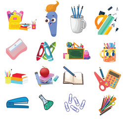 Abstract geometric composition with vibrant color palette and clean lines suitable for modern design projects