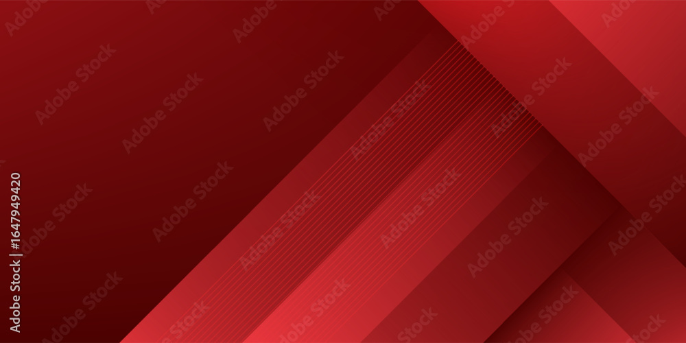 Aufkleber red abstract background. dynamic shapes composition. eps10 vector