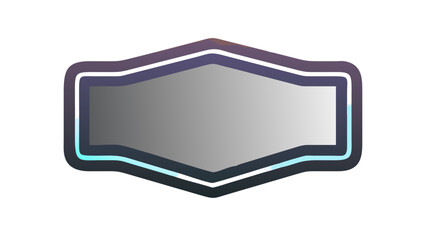 Shield badge vector shape label frame design graphic element border illustration emblem insignia icon template