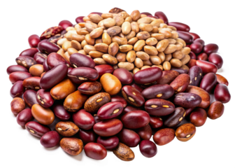 Fava beans (broad beans) seeds isolated on white background png